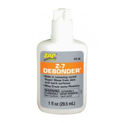 Rozlepiacz do klejów cyjanoakrylowych CA ZAP Z-7 DEBONDER 29.5 ml.