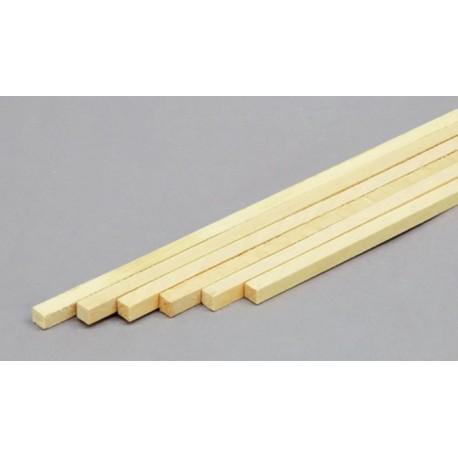 Listwa sosnowa 3x6x1000 mm