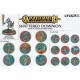 Zestaw podstawek - Shattered Dominion 25 oraz 32 mm (70 szt.) - Warhammer Age of Sigmar