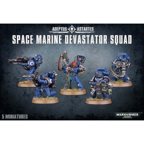 Figurki - Space Marine Devastator Squad (5 szt.) - Warhammer 40000