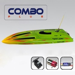 Łódź elektryczna Outlaw JR OBL Combo Plus ARTR (zielona) - Thunder Tiger