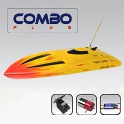 Łódź elektryczna Outlaw JR OBL Combo Plus ARTR (żółta) - Thunder Tiger
