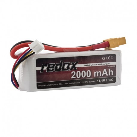 Redox 2000 mAh 11,1V 30C - pakiet LiPo