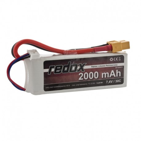 Redox 2000 mAh 7,4V 30C - pakiet LiPo