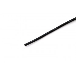Msp Silikonowy Przewód Prądowy 14Awg 2,1Mm2 1M Czarny