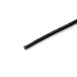 MSP Silikonowy przewód prądowy 10AWG 5,3mm2 1m CZARNY