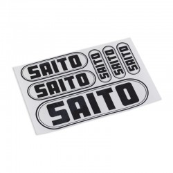 Saito - Arkusz Naklejek (Czarne, Przezroczyste)