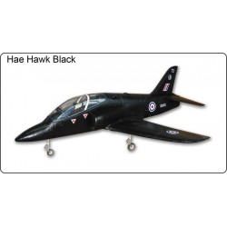 Bae Hawk KIT czarny - Odrzutowiec FlyFly Hobby (+EDF +podwozie)
