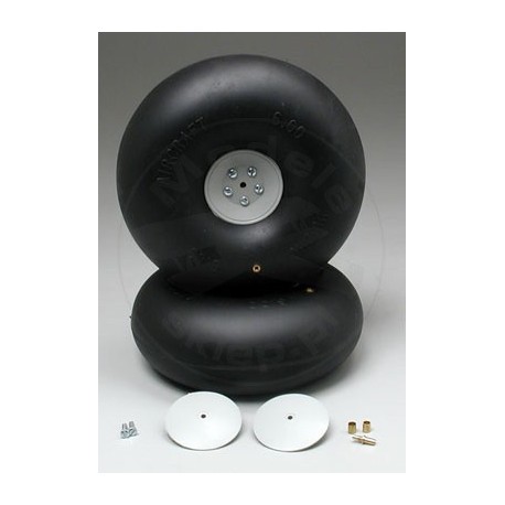 Koło gumowe dmuchane 152 mm (2 szt.) - DU-BRO [ 600RV]