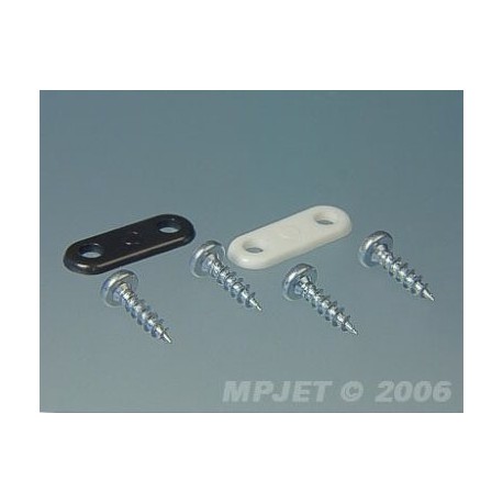 Mocowanie pręta podwozia - płaskie (duże) MP-JET