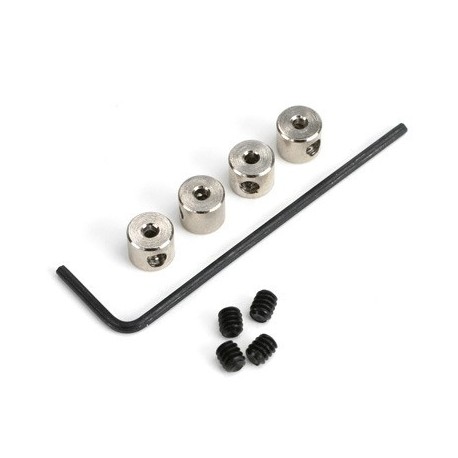Pierścień mocujący koło O 1,6mm [1/16"] - 4szt - DU-BRO [ 137]